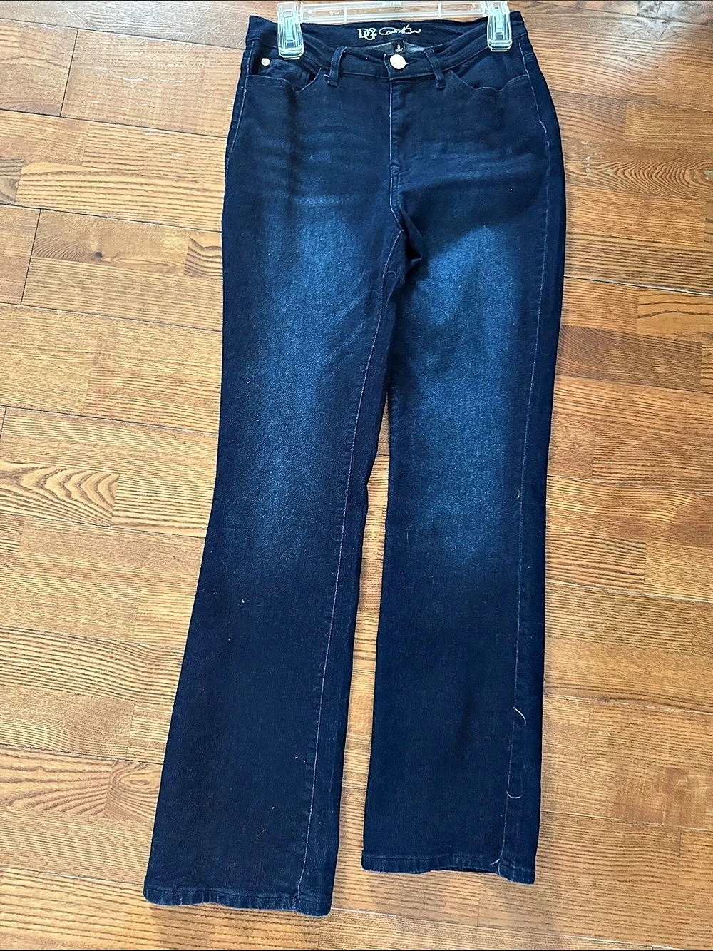 High rise wide leg DG 2 Jeans in Blue Size 8